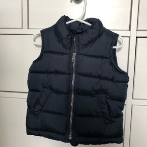 LAST CHANCE Never worn navy puffer vest